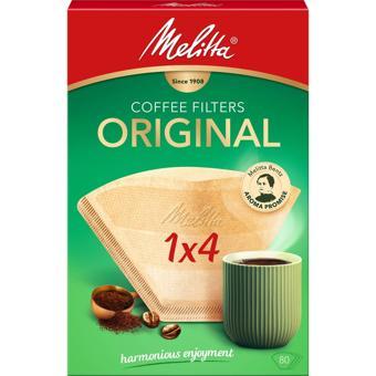 Melitta 1X4/80 Orıgınal Kahverengi Nb Az 2012 Filtre Kağıdı Kahverengi