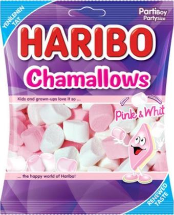 Haribo Chamallows Pink & White 150 G X 24 Adet