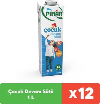 Pınar Çocuk Devam Sütü 1 L x 12 Adet