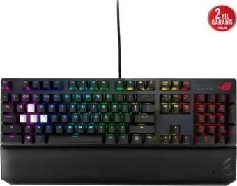 Asus Rog Strix Scope Deluxe Cherry MX Red RGB Mekanik Gaming Klavye