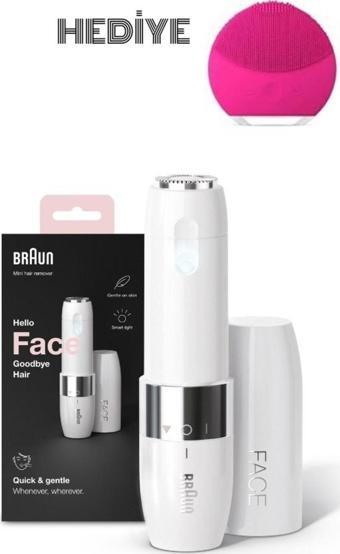 Braun Yüz Tüyleri Için Kadın Traş Makinesi Yüz Kıl Alıcı Facial Hair Remover Women Facial Hair Removal