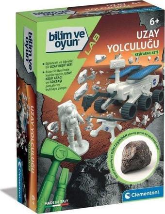 Clementoni Bilim ve Oyun Uzay Yolculuğu Keşif Aracı Seti 64190