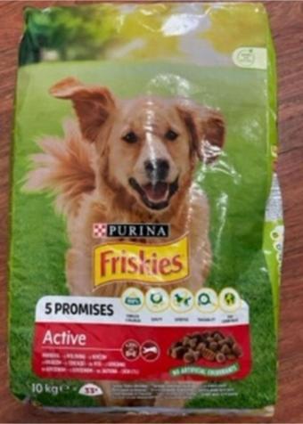 friskies Active Etli Yüksek Enerji Aktif Köpek Maması 10 Kg X 2 Adet