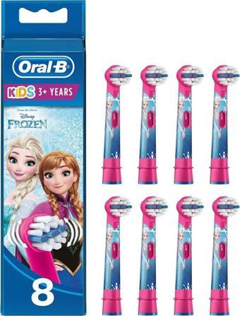 Oral-B Çocuklar Için Frozen Diş Fırçası Yedek Başlık 8'li