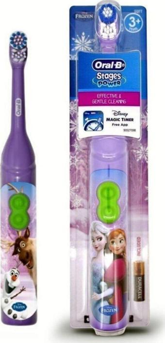 Oral-B Stages Pilli Diş Fırçası 3+ Ay - Frozen 4210201154594
