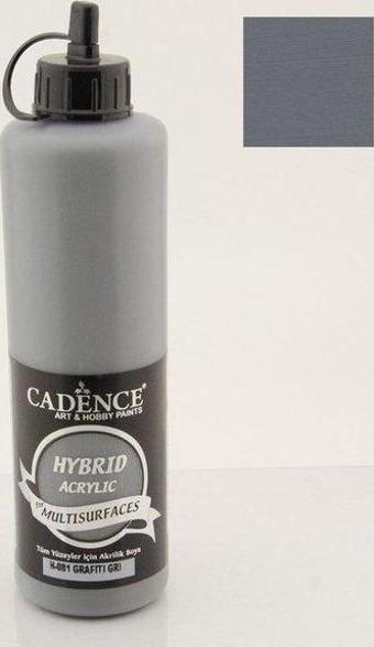 Cadence Hybrid Akrilik Multisurfaces H-081 Grafiti Gri 500Ml