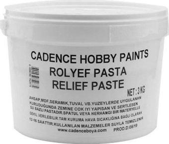 Cadence Klasik Rölyef Pasta 3Kg