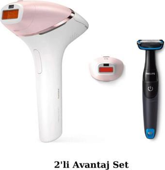 Philips Lumea Prestige BRI950 IPL Lazer Epilasyon Aleti - BG1024 Lazer Epilasyon Öncesi Tıraş Makinesi Seti