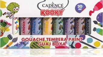 Cadence Kooky Guaj Boya ( Tempera ) 8'Li Set 20Ml