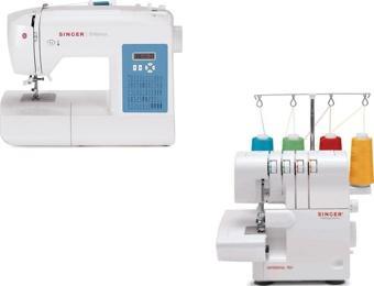Singer Çok Programlı Dikiş Makinesi ve 4 İplikli Overlok Makinesi Fırsat Paketi