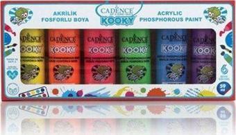 Cadence Kooky Akrilik Boya Fosforlu Set1 6X59Ml