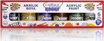 Cadence Kooky Akrilik Boya Set1 6X30Ml