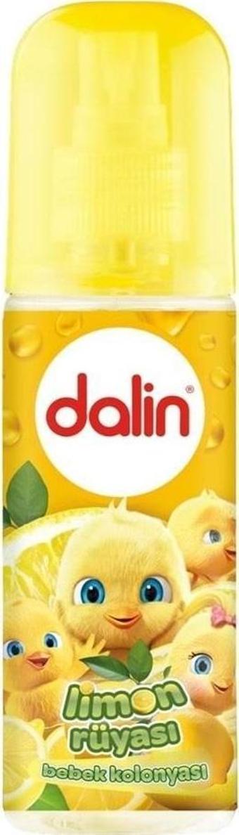 Dalin Bebek Kolonyası Limon Çiçeği Spreyli 150 Ml