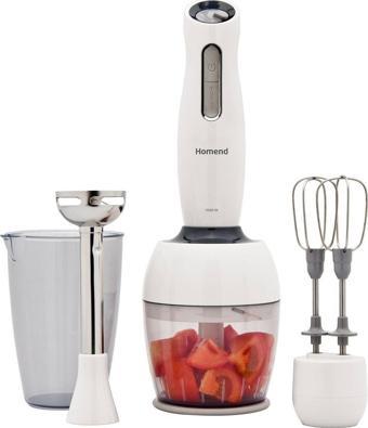 Homend Handmaid 1907h Blender Set Krem Gri