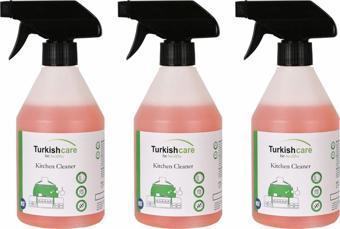 Turkishcare Mutfak Temizleme Spreyi 500 ml x 3 Adet