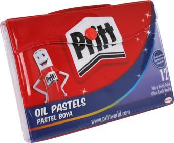 Pritt 12 Renk Çantalı Pastel 1048062