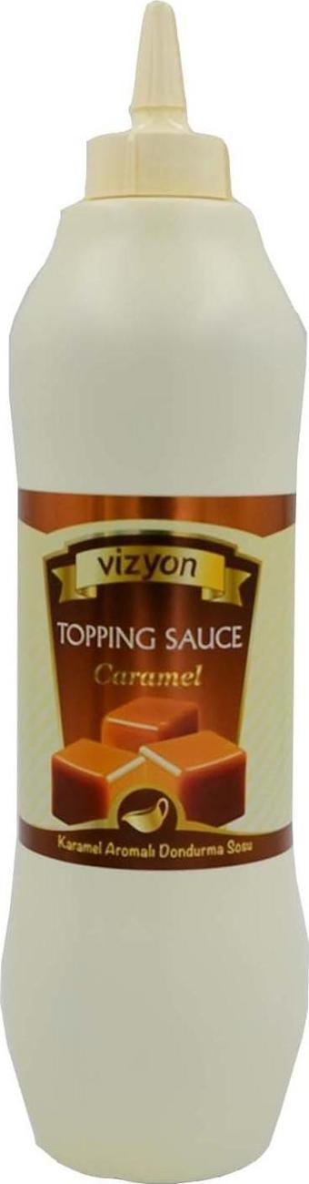 Vizyon Karamel Topping Dondurma Sosu 1 kg