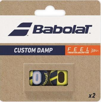 Babolat Custom Damp Titreşim Önleyici Siyah Sarı 2li