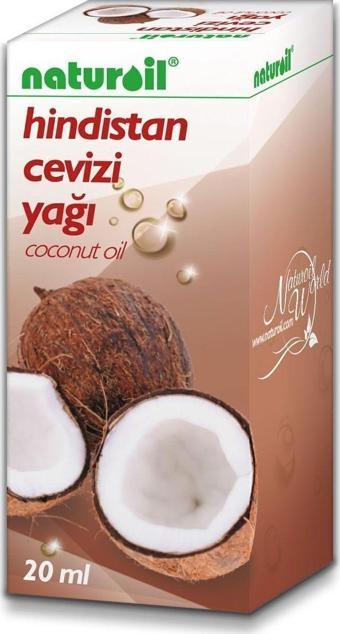 Naturoil Hindistan Cevizi Yağı 20 Ml