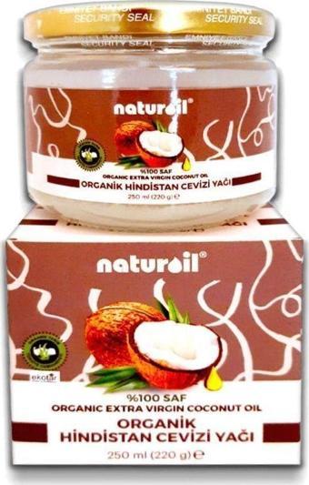 Naturoil Organik Hindistan Cevizi Yağı 250 Ml