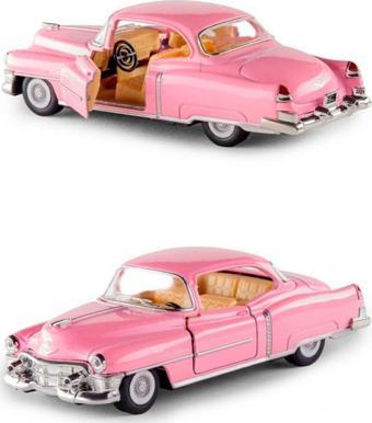 Kinsmart 1953 Cadillac 62 Series Metal Çek Bırak Araba Pembe