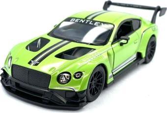 Kinsmart 2018 Bentley Continental Gt3 - Çek Bırak 5İnch. Lisanslı Model Araba, Oyuncak Araba 1:38