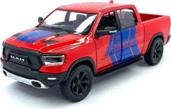 Kinsmart 2019 Dodge Ram 1500 W - Çek Bırak 5İnch. Lisanslı Model Araba, Oyuncak Araba 1:46