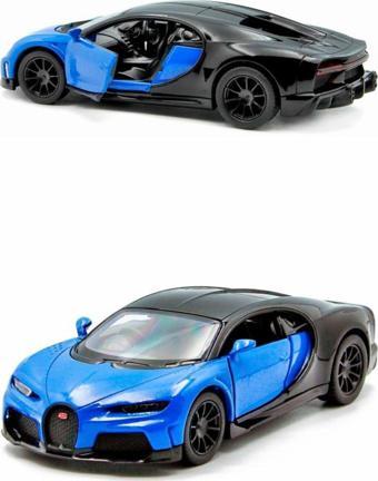 Kinsmart Kisnmart Bugatti Chiron Çek Bırak Diecast Model Araba