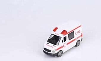 Vardem Sesli Işıklı Çek Bırak Ambulans 1:32 Ölçek