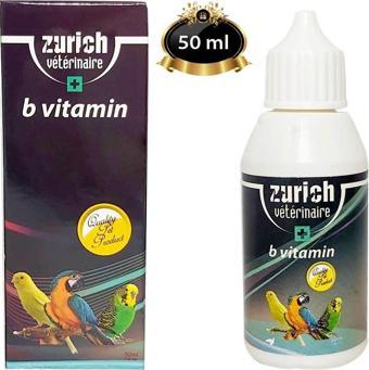 Zurich Kuşlar İçin B vitamini 50 ml