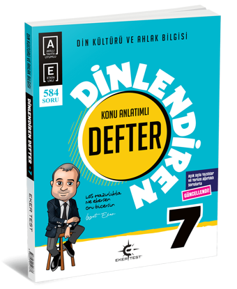 Eker Test 7 Sınıf Din Kültürü Dinlendiren Defter  - Eker Test Yayınları