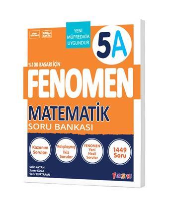 Fenomen Yayınları 5 Sınıf MATEMATİK A SORU BANKASI
 - Fenomen Yayıncılık