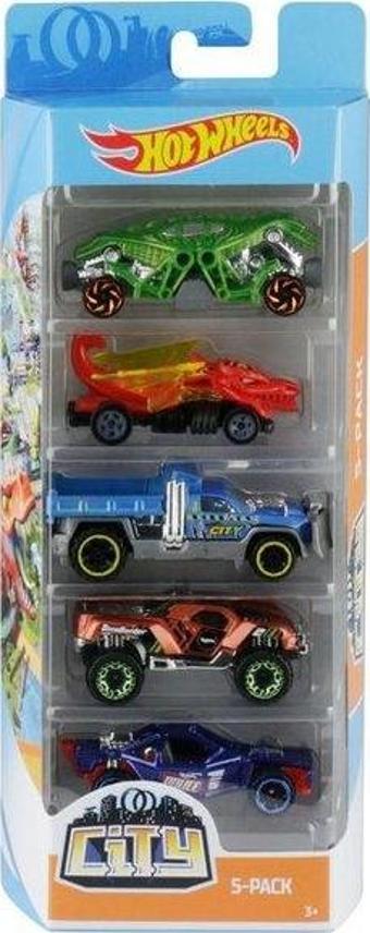 Hot Wheels 5 'Li Araba Seti 01806