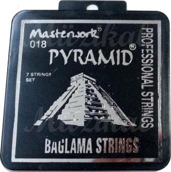 MASTERWORK Masterwork Profesyonel Pyramid Saz Teli 0.18 Kısa Sap Bağlama Teli