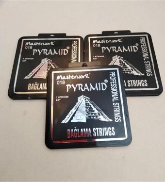 Pyramid 0.18 Kısa Sap Bağlama Teli 3 Paket