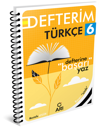 Arı Yayınları 6 Sınıf Türkçe Defteri Türkçemino  - Arı Yayıncılık