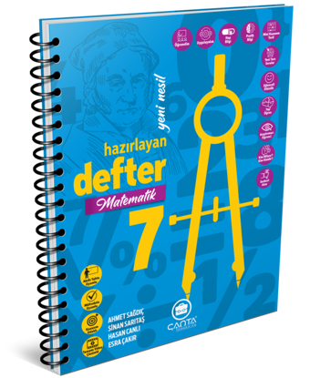 Çanta Yayınları 7 Sınıf Matematik Hazırlayan Defter - Çanta Yayıncılık