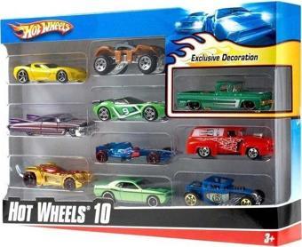 Hot Wheels 10'lu Araba Seti