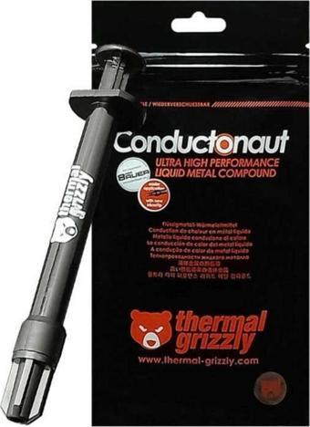 Thermal Grizzly Conductonaut Likit Metal 1gr 73w Yüksek Performanslı Termal Macun