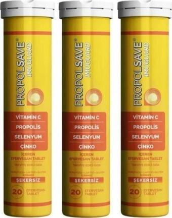 Propolsave Haver İmuguard 20 Efervesan Tablet - 3 ADET
