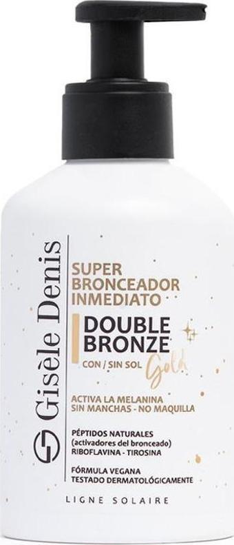 Gisele Denis Double Bronze Altın Tonlu Işıltılı Bronzlaştırıcı 250 ml