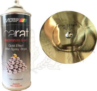 Motip Carat Akrilik Sprey Boya KROM ALTIN EFEKT 400 ml