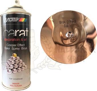 Motip Carat Akrilik Sprey Boya KROM BAKIR EFEKT 400 ml