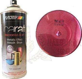 Motip Carat Akrilik Sprey Boya METALİK KIRMIZI 400 ml