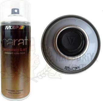 Motip Carat Akrilik Sprey Boya BETON GRİ PARLAK 400 ml - RAL7040