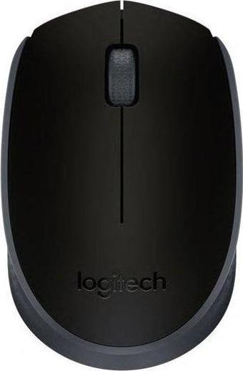 Logitech M171 USB Alıcılı Kablosuz Kompakt Mouse - Siyah