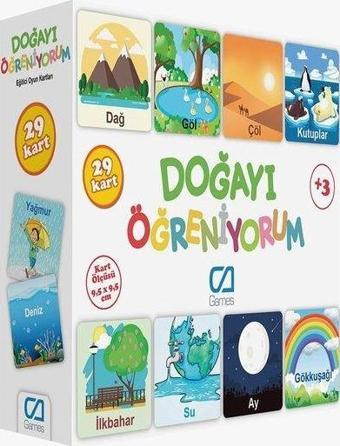 Ca Games 5053 Doğayı Öğreniyorum Eğitici Oyun Kartları