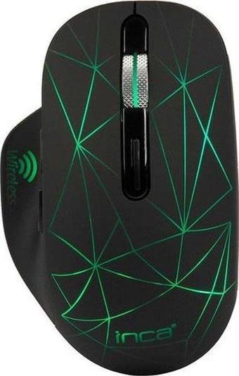 Inca IWM-551 Kablosuz USB Type C Şarj Edilebilir 1600 DPI RGB Mouse