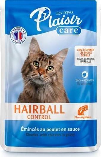 Plaisir Care 85GR Hairball Control 12 Adet Yaş Kedi Maması