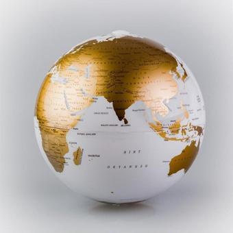 Gürbüz Dönen Küre 15 Cm Gold